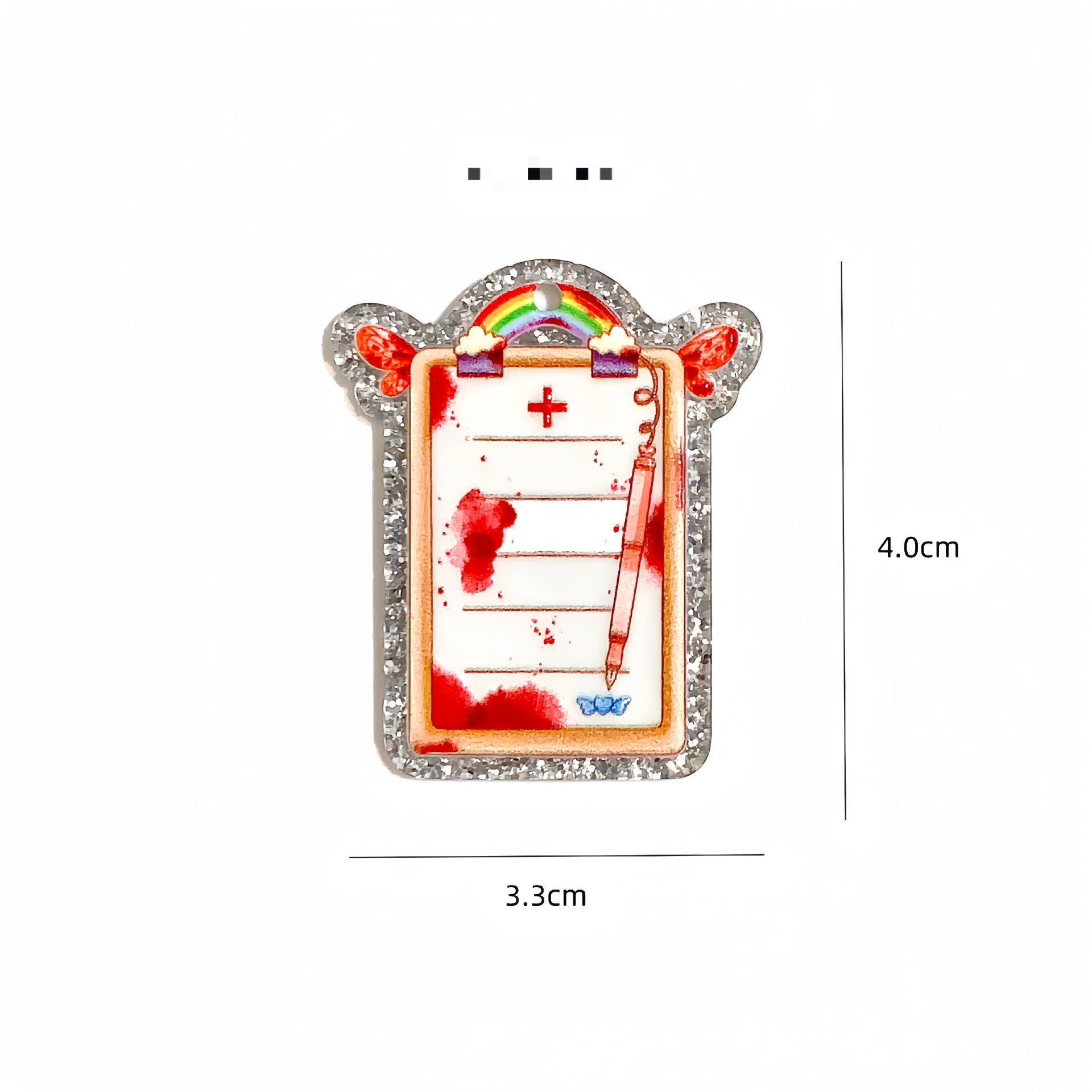 Wholesale 30pcs Nurses Day Acrylic Sheet DIY Accessories